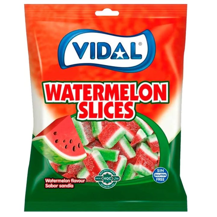 Tajadas Sandia Vidal 90 gramos 1 bolsa