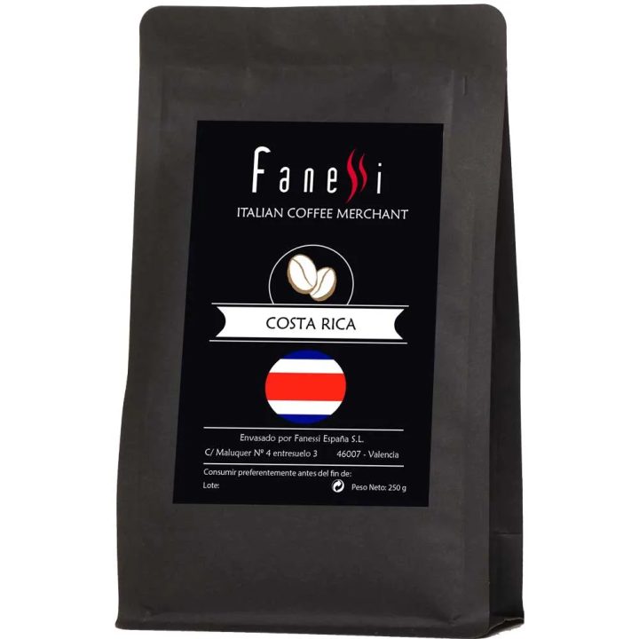 Costa Rica Fanessi origenes 250 gr café en grano superior