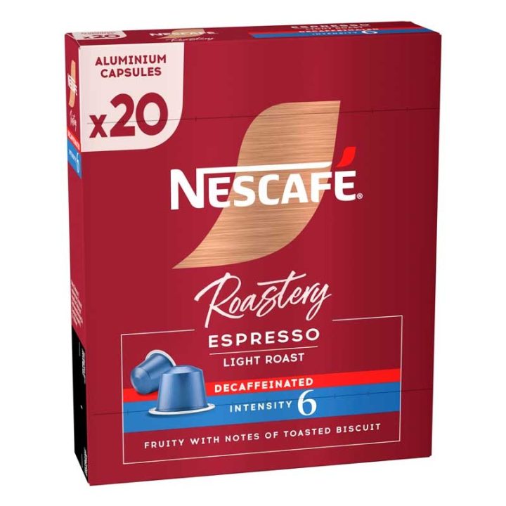 Nescafe Roastery Descafeinado 6 - 20 capsulas Nespresso