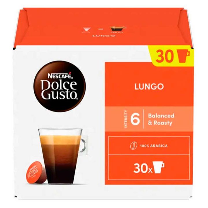 Compra Nescafé Dolce Gusto Lungo 30 cápsulas al mejor precio
