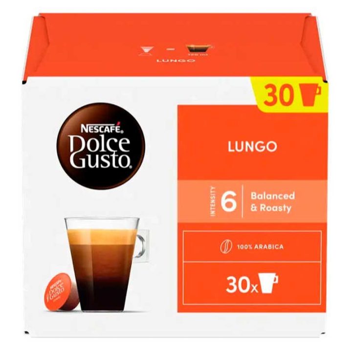 Compra Nescafé Dolce Gusto Lungo 90 cápsulas al mejor precio
