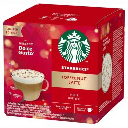 Toffee Nut Latte Starbucks Dolce Gusto 12 cápsulas