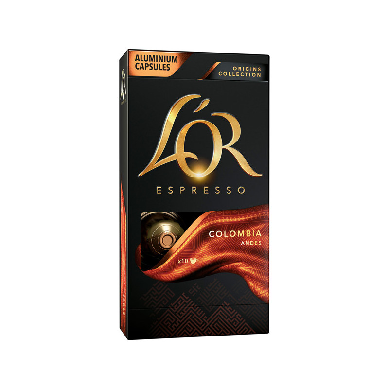 L'OR Espresso Colombia Compatibles Nespresso® 10 cápsulas