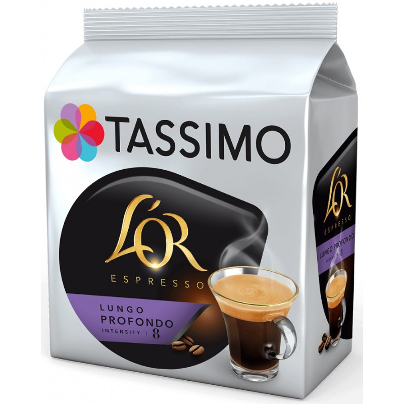 Tassimo L'OR Lungo Profondo 16 cápsulas