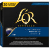 L'OR Espresso Ristretto Descafeinado Compatibles Nespresso® 20 cápsulas