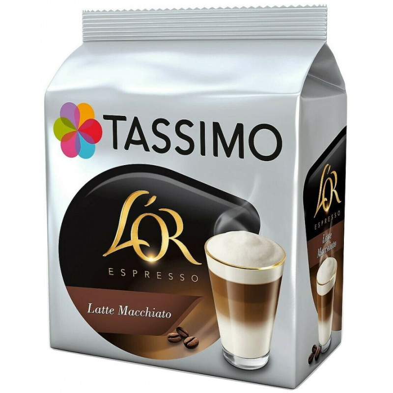 Marcilla Cápsulas Tassimo L´Or Cappuccino 8 Unidades Marrón