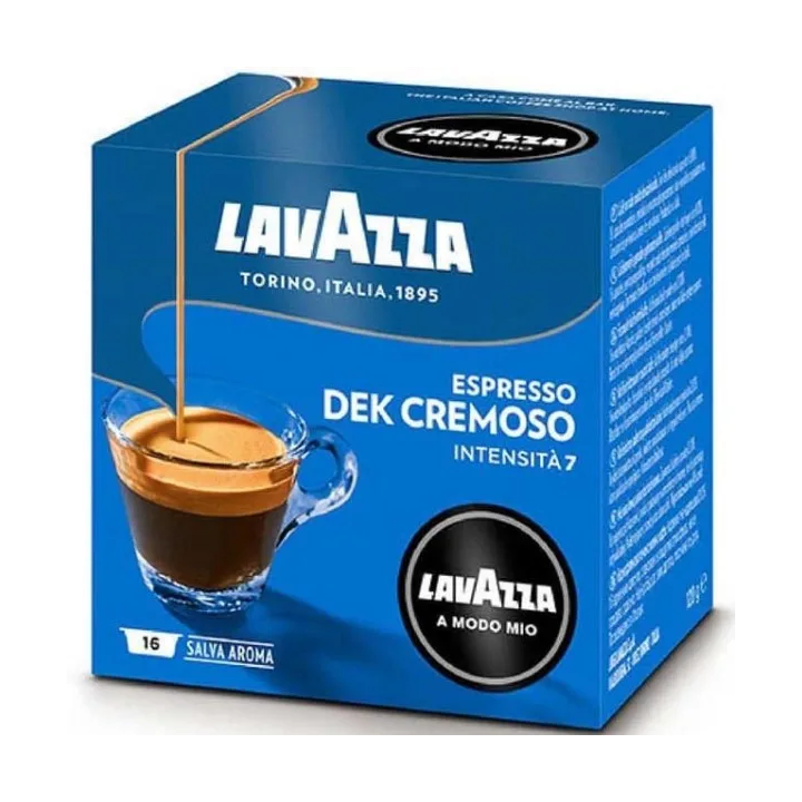 Lavazza A Modo Mio DEK CREMOSO 16 cápsulas