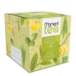 Moment Tea Té Verde con Jengibre y Limón Ecológico 15 Piramides