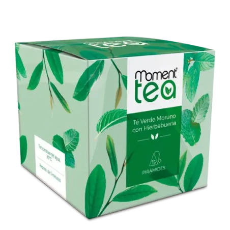 Moment Tea Té Verde Moruno con Hierbabuena 15 Piramides