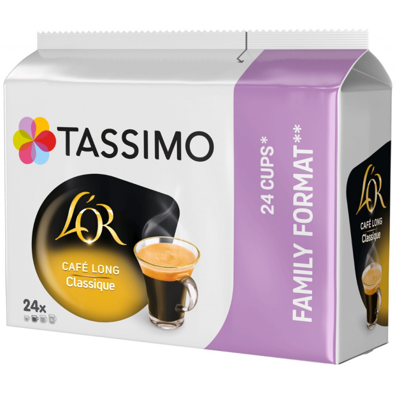 Tassimo L'OR Café Long Classique 24 cápsulas