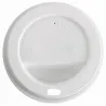 100 Tapas compatibles para vaso de papel diámetro 60 mm.