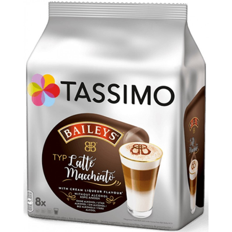 Tassimo Baileys Latte Macchiato 8 tazas