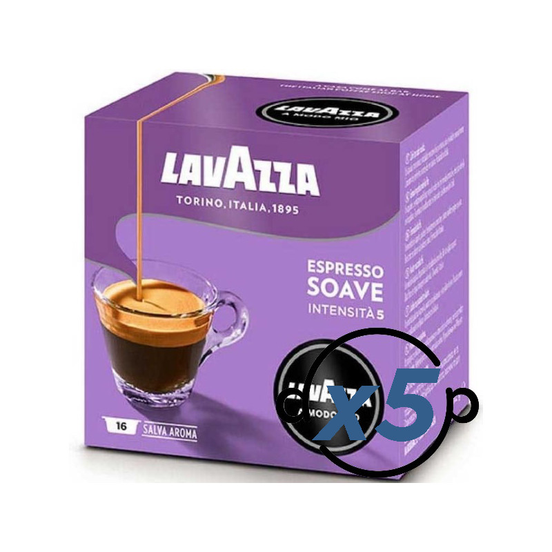 Lavazza A Modo Mio SOAVE 80 cápsulas