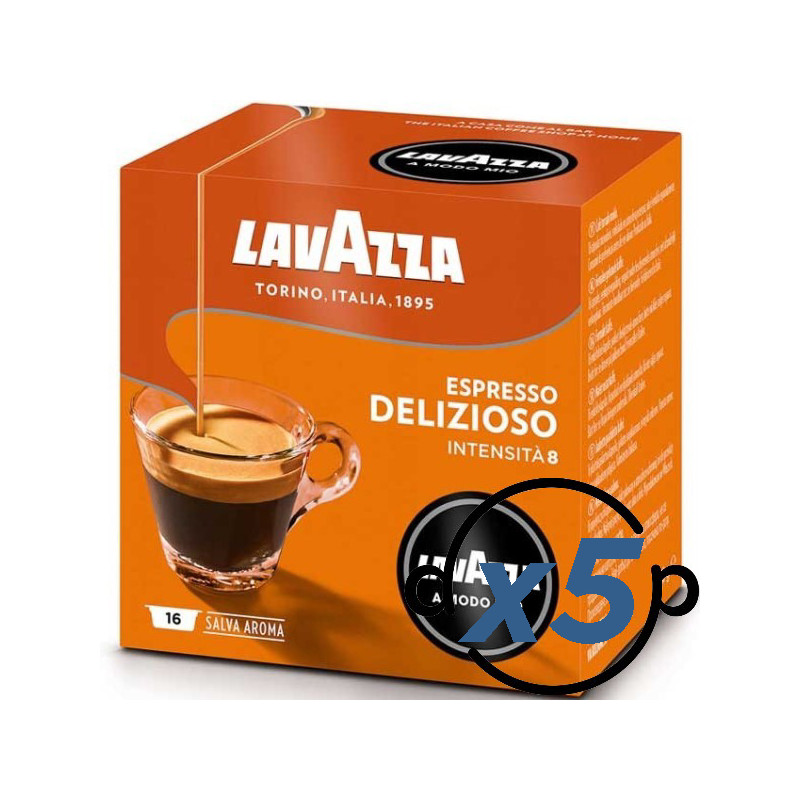 Lavazza A Modo Mio DELIZIOSO 80 cápsulas