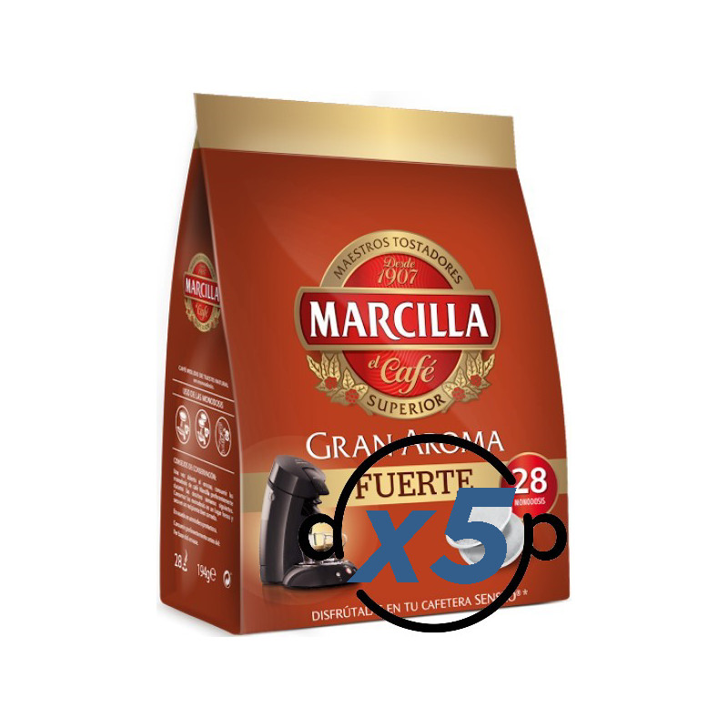 Marcilla Gran Aroma Fuerte 140 Monodosis Senseo®