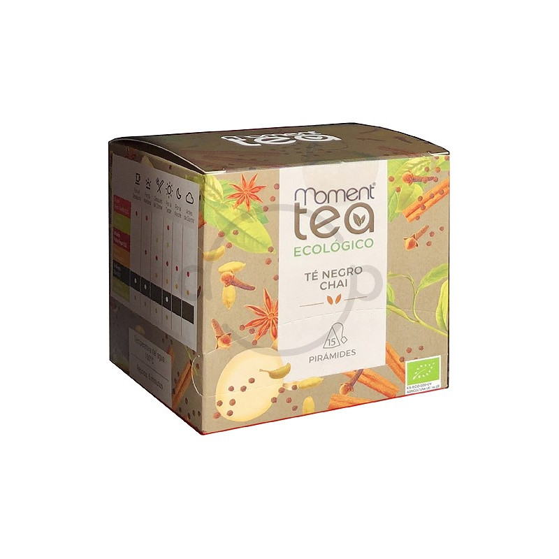 Moment Tea Té Negro Chai ECO 15 Piramides