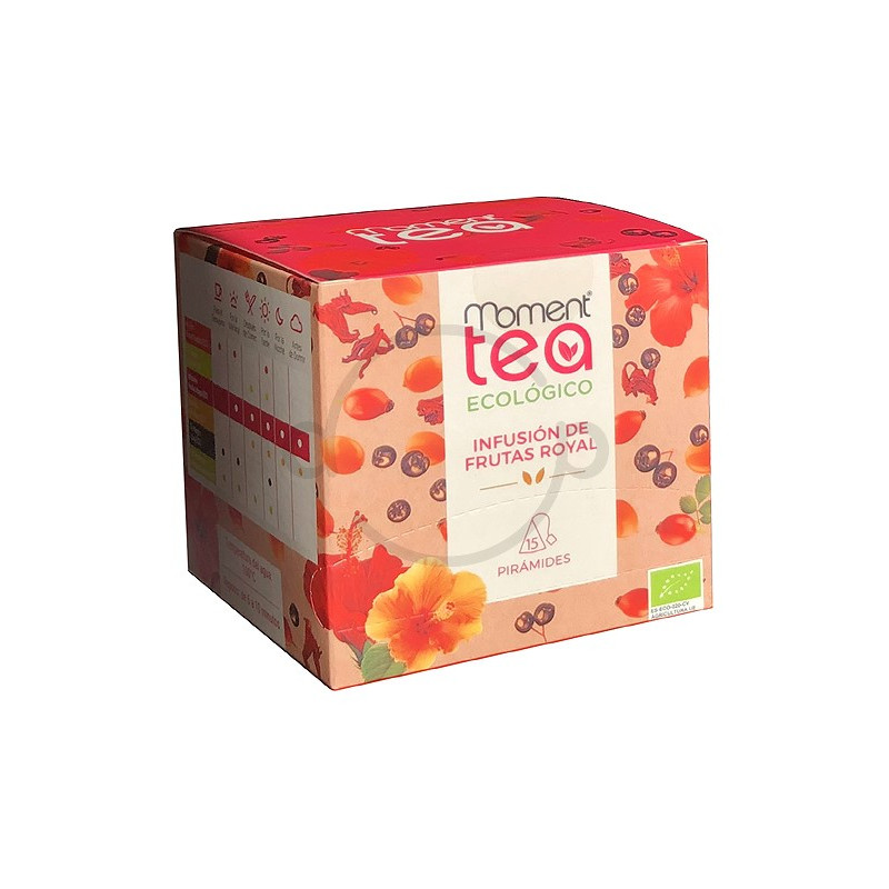 Moment Tea Infusión de Frutas Royal ECO 15 Piramides