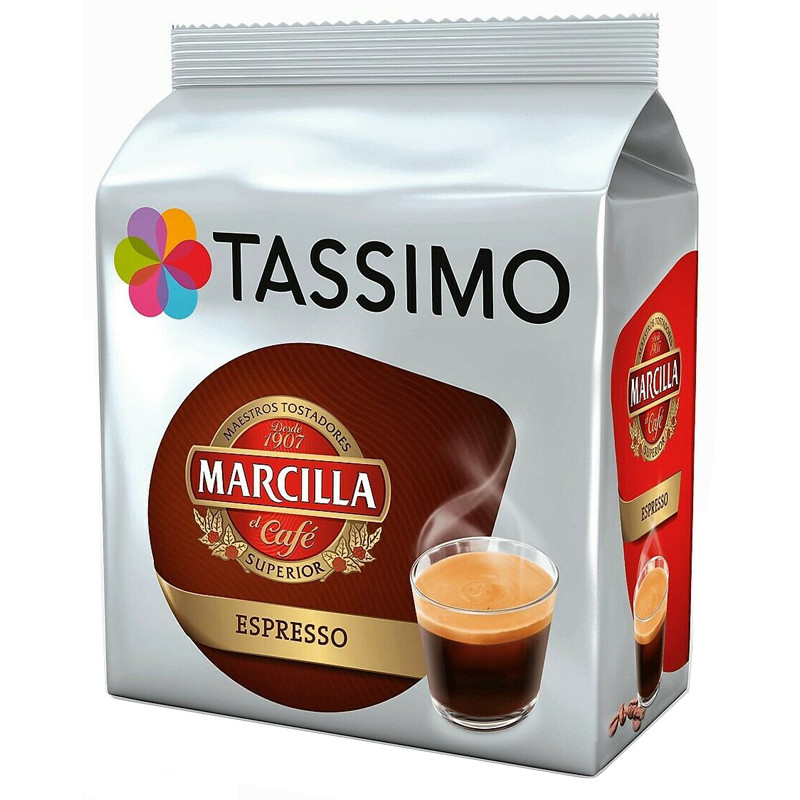 Tassimo Marcilla Café Espresso 16 cápsulas