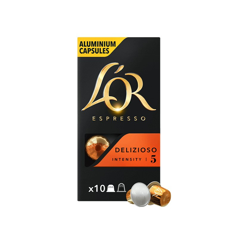 L'OR Espresso Delizioso Compatibles Nespresso® 10 cápsulas