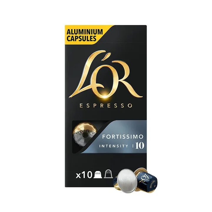 L'OR Espresso Fortissimo Compatibles Nespresso® 10 cápsulas