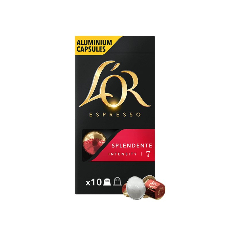 L'OR Espresso Splendente Compatibles Nespresso® 10 cápsulas