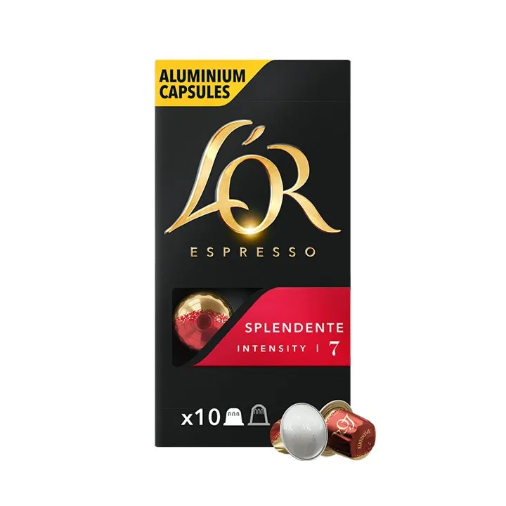 L'OR Espresso Splendente Compatibles Nespresso® 10 cápsulas