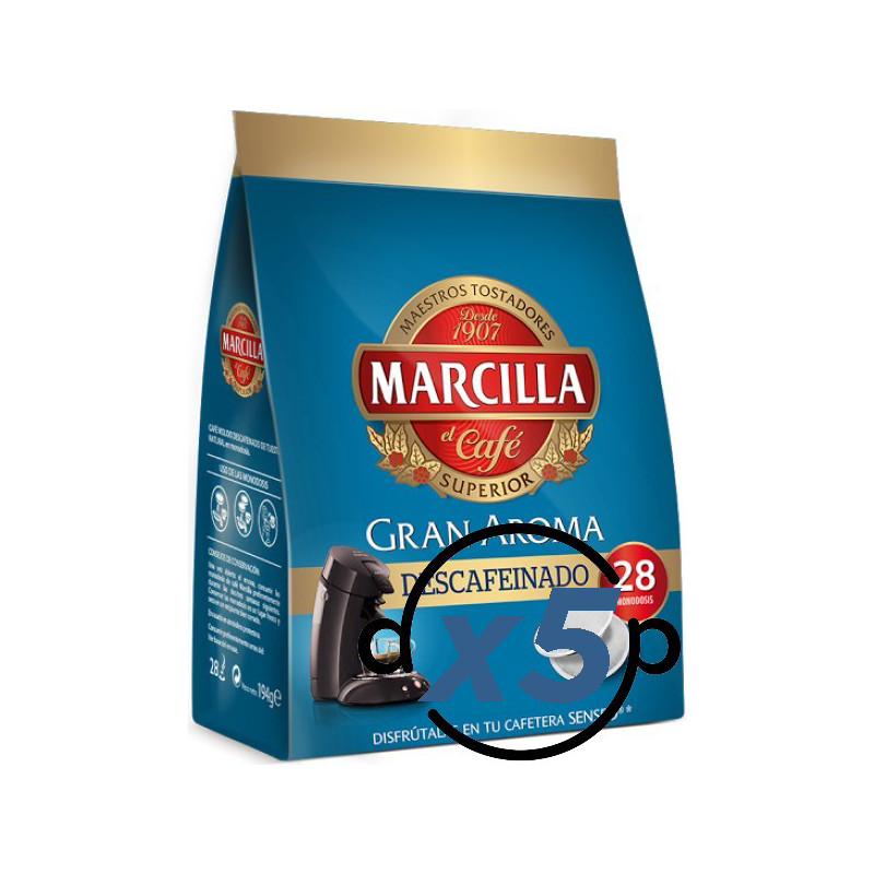 Marcilla Gran Aroma Descafeinado 140 Monodosis Senseo®