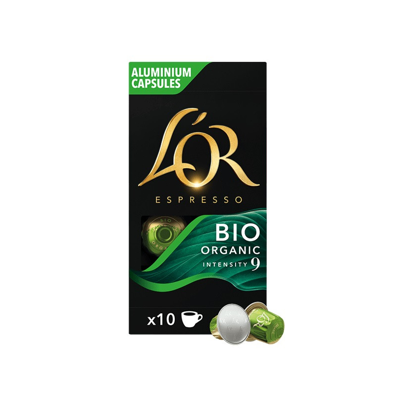 L'OR Espresso BIO organic Compatibles Nespresso® 10 cápsulas