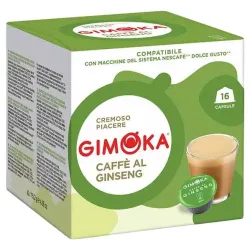 Gimoka Café al Ginseng 16 cápsulas compatibles Dolce Gusto®