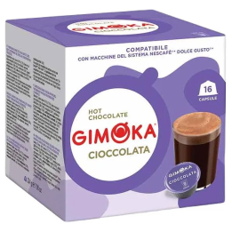 Gimoka Cioccolata 16 cápsulas compatibles Dolce Gusto®