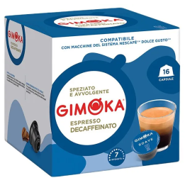 Gimoka Soave Descafeinado 16 cápsulas compatibles Dolce Gusto®