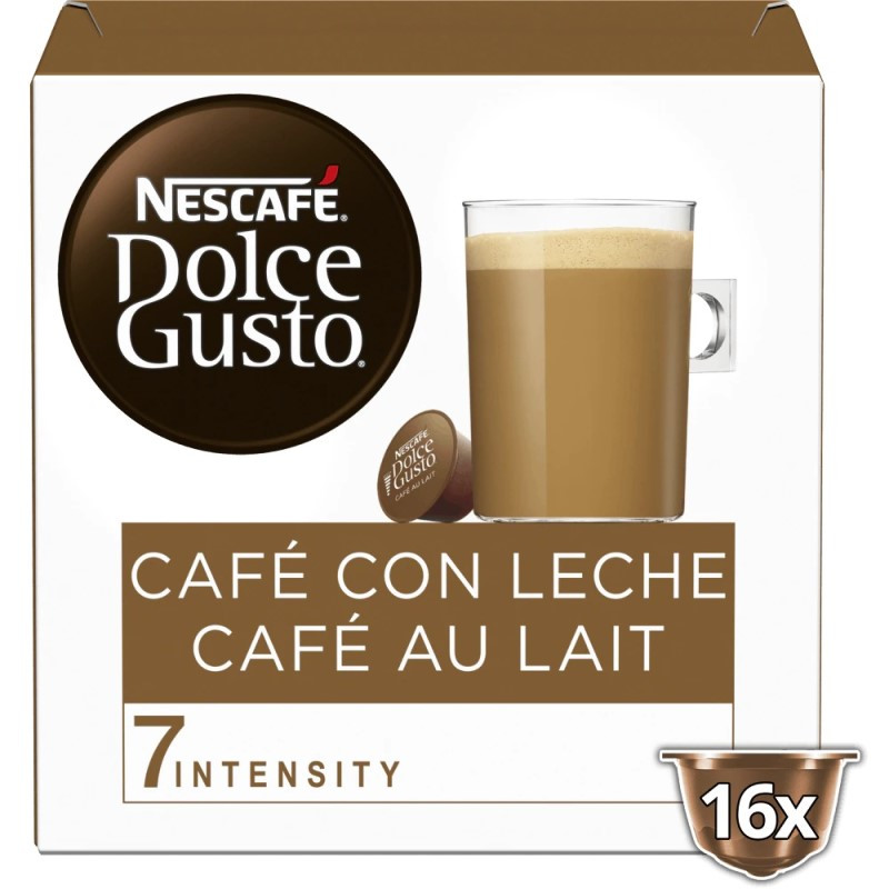 Nescafé Dolce Gusto Café con Leche 16 cápsulas