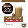 Nescafé Dolce Gusto Café con Leche Descafeinado 16 cápsulas