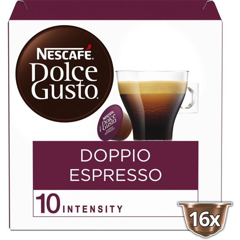 Nescafé Dolce Gusto Doppio Espresso 16 cápsulas