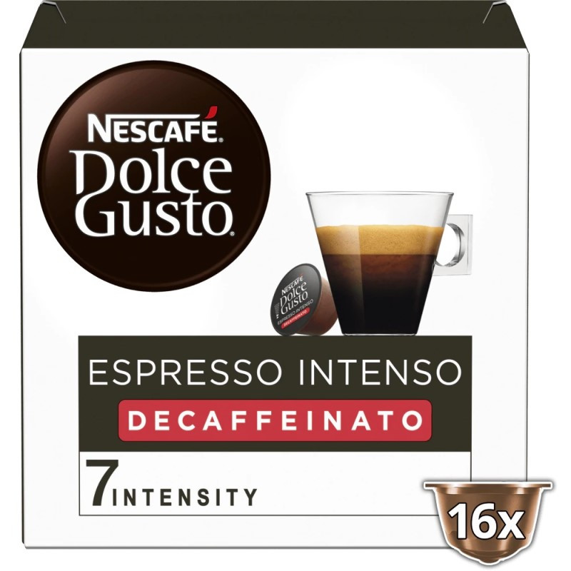 Nescafé Dolce Gusto Espresso Intenso Descafeinado 16 cápsulas