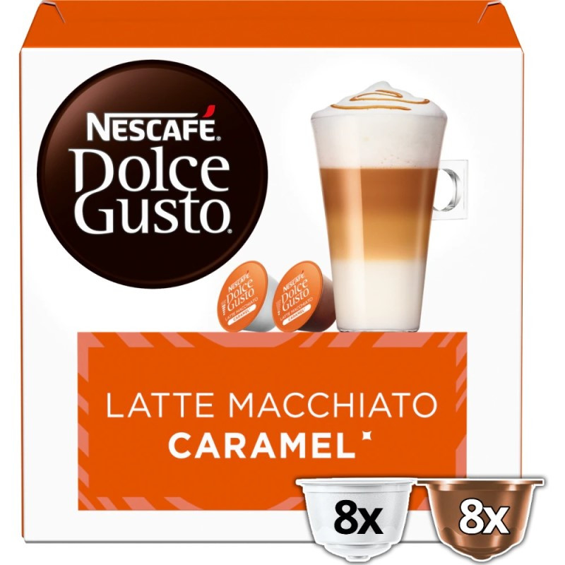Nescafé Dolce Gusto Latte Macchiato Caramel 16 cápsulas