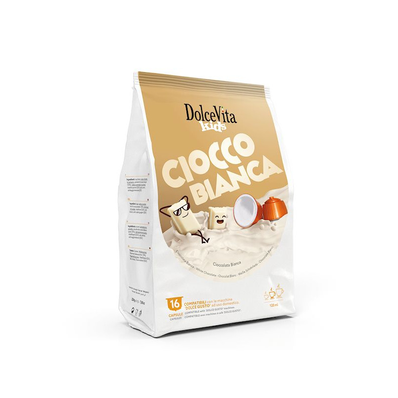 Dolce Vita CIOCCOBIANCA compatible Dolce Gusto® 16 cápsulas