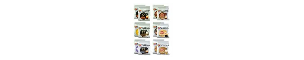 Capsulas Tassimo originales: Marcilla, LOR y Jacobs - Delicap