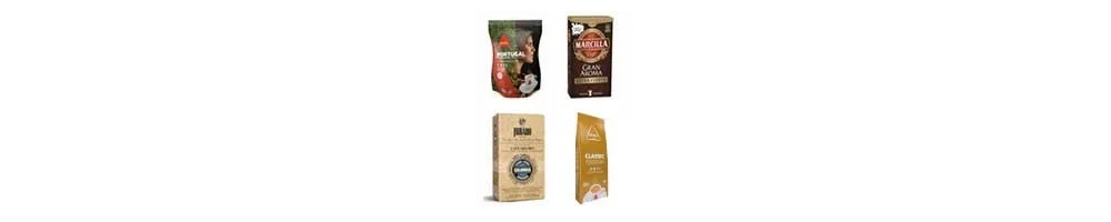 Cafe molido para cafetera italiana, filtro y americana - Delicap