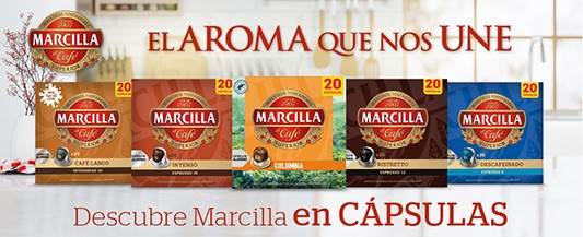 Marcilla cápsulas Nespresso