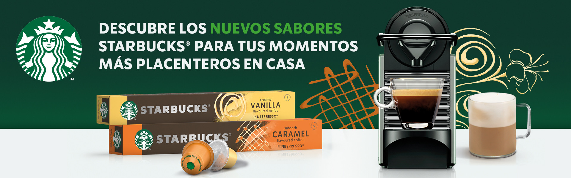 Nuevos Starbucks Caramelo y Vainilla