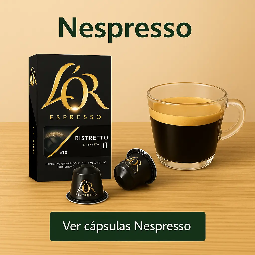 Nespresso l'or, Mogorttini, Kfetea, Lavazza, Saimaza y Marcilla