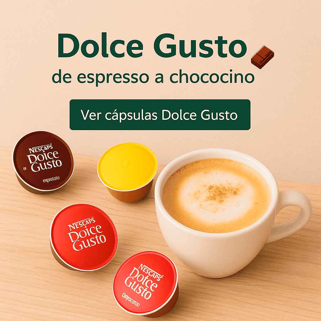 Dolce Gusto, variedas tanto en originales como en compatibles