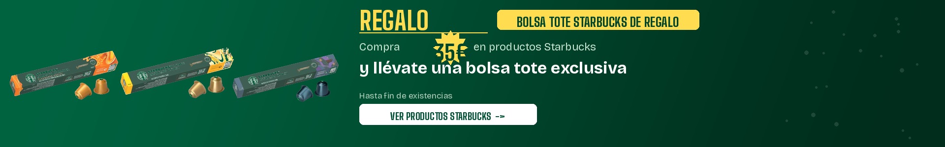 Promoción bolsa Starbucks